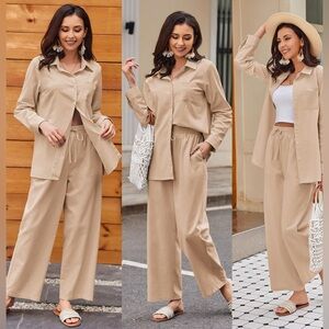 Stylish Tan Women's Jumpsuit